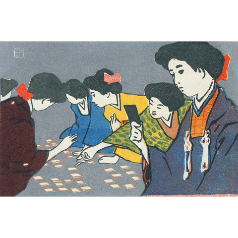 Women Playing Karuta